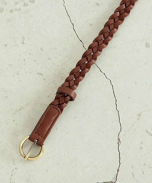 ONIGIRI(オニギリ)の「【一部店舗限定】 メッシュベルト(ベルト・レディース・ホワイト/ブラウン・FREE)」の3枚目の写真