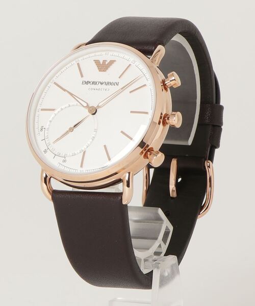 EMPORIO ARMANI(エンポリオアルマーニ)の「【HYBRID SMARTWATCH】 AVIATOR ART3029(アナログ腕時計・メンズ・ブラウン・FREE)」の6枚目の写真