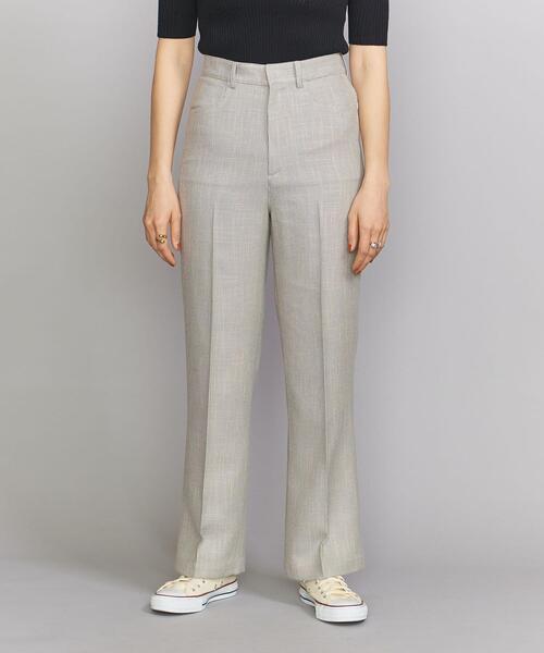 BEAUTY&YOUTH UNITED ARROWS（ビューティーアンドユースユナイテッドアローズ）の「BY ハウンドトゥースペインターパンツ（その他パンツ・レディース・ベージュ/ネイビー/グレー・LARGE/MEDIUM/SMALL）」の4枚目の写真