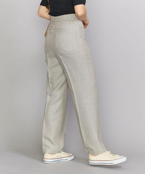 BEAUTY&YOUTH UNITED ARROWS（ビューティーアンドユースユナイテッドアローズ）の「BY ハウンドトゥースペインターパンツ（その他パンツ・レディース・ベージュ/ネイビー/グレー・LARGE/MEDIUM/SMALL）」の7枚目の写真