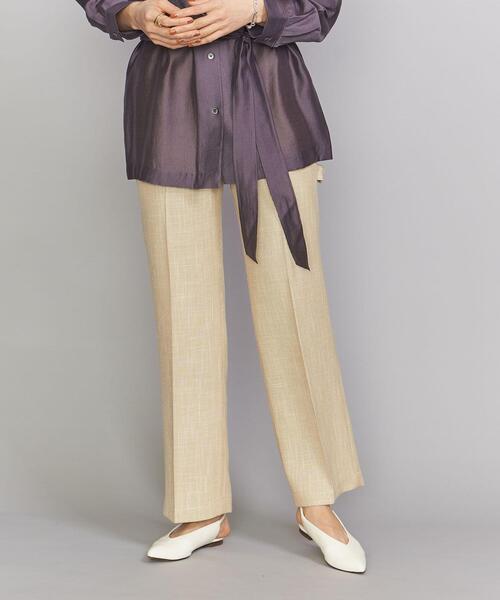 BEAUTY&YOUTH UNITED ARROWS（ビューティーアンドユースユナイテッドアローズ）の「BY ハウンドトゥースペインターパンツ（その他パンツ・レディース・ベージュ/ネイビー/グレー・LARGE/MEDIUM/SMALL）」の22枚目の写真