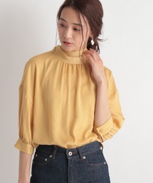 Andemiu | ヴィンテージサテンブラウス936769(シャツ/ブラウス)