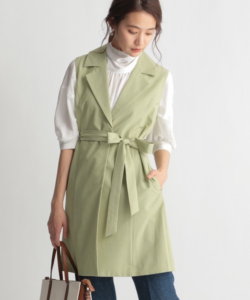 Andemiu（アンデミュウ）の「ヴィンテージサテンブラウス936769（シャツ/ブラウス・レディース・オフホワイト/イエロー/ライトグリーン・FREE）」の7枚目の写真