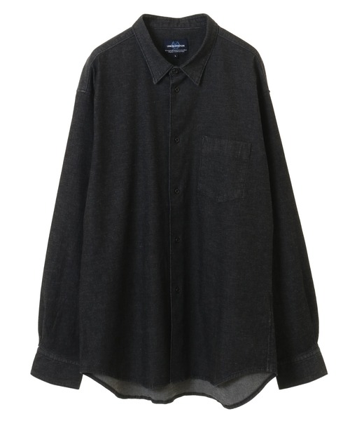 UNION STATION(ユニオンステーション)の「4.5ozストレッチデニムシャツ(シャツ/ブラウス・メンズ・ブルー/ブラック・L/LL/M/S)」の17枚目の写真