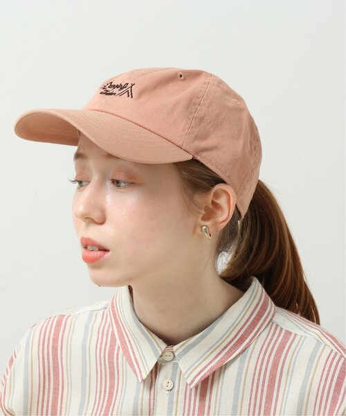 DOUBLE NAME（ダブルネーム）の「NEW HATTAN刺繍CAP（テント）（キャップ・レディース・ブラック/ベージュ/オレンジ/グリーン・FREE）」の4枚目の写真