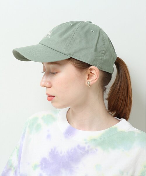 DOUBLE NAME（ダブルネーム）の「NEW HATTAN刺繍CAP（テント）（キャップ・レディース・ブラック/ベージュ/オレンジ/グリーン・FREE）」の9枚目の写真