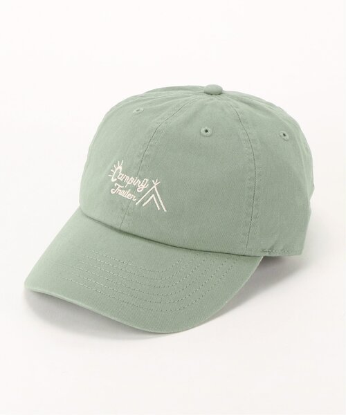 DOUBLE NAME（ダブルネーム）の「NEW HATTAN刺繍CAP（テント）（キャップ・レディース・ブラック/ベージュ/オレンジ/グリーン・FREE）」の11枚目の写真