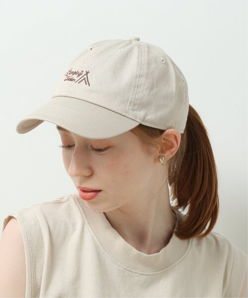 DOUBLE NAME（ダブルネーム）の「NEW HATTAN刺繍CAP（テント）（キャップ・レディース・ブラック/ベージュ/オレンジ/グリーン・FREE）」の16枚目の写真