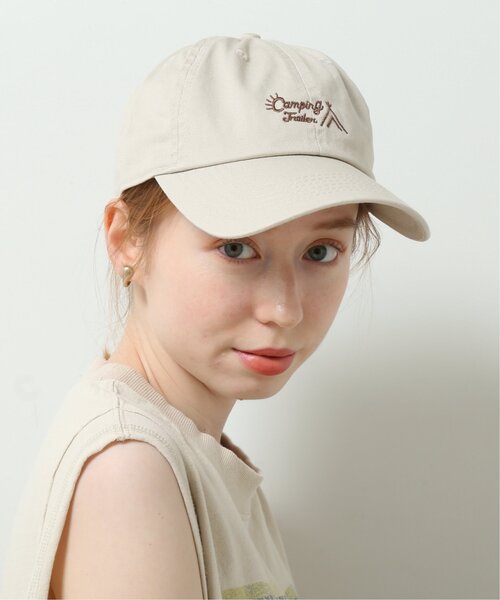 DOUBLE NAME（ダブルネーム）の「NEW HATTAN刺繍CAP（テント）（キャップ・レディース・ブラック/ベージュ/オレンジ/グリーン・FREE）」の17枚目の写真
