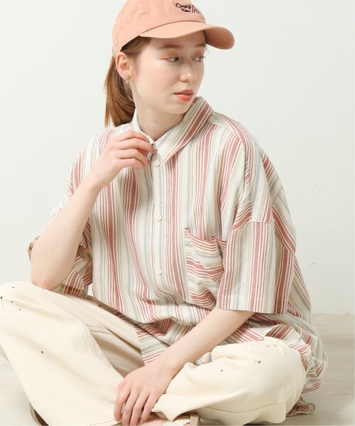 DOUBLE NAME（ダブルネーム）の「NEW HATTAN刺繍CAP（テント）（キャップ・レディース・ブラック/ベージュ/オレンジ/グリーン・FREE）」の22枚目の写真