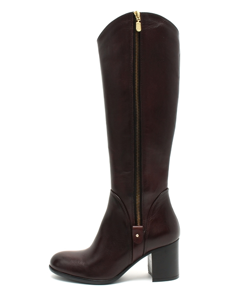 ROSE BUD COUPLES （ローズ バッド カップルズ）の「#2210 SIDE ZIP W/HEEL LONG BOOTS（ブーツ・レディース・ブラック/ボルドー・39/37/36/35/38）」の4枚目の写真