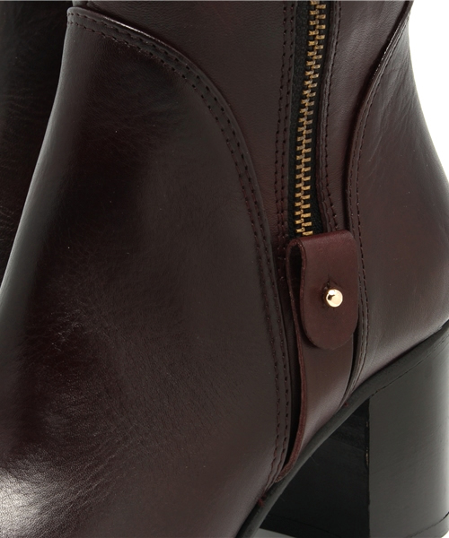 ROSE BUD COUPLES （ローズ バッド カップルズ）の「#2210 SIDE ZIP W/HEEL LONG BOOTS（ブーツ・レディース・ブラック/ボルドー・39/37/36/35/38）」の9枚目の写真