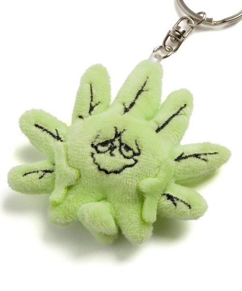 HUF（ハフ）の「【420 PACK】 GREEN BUDDY KEYCHAIN HUF ハフ