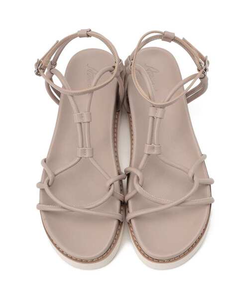 AVIREX（アヴィレックス）の「【直営店限定】パイプサンダル（サンダル・レディース・ブラック/ベージュ・24.5/23.5）」の16枚目の写真