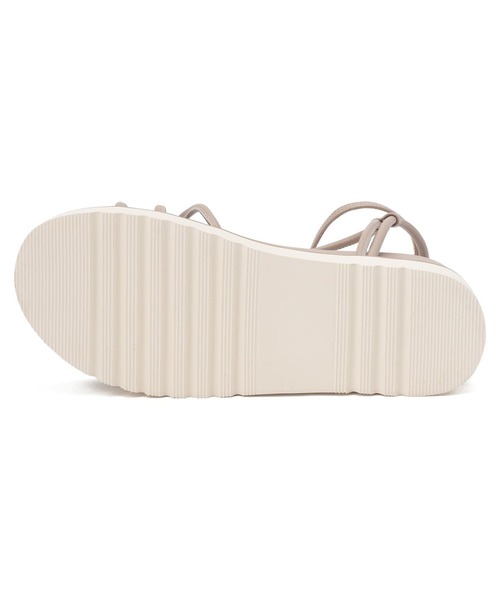 AVIREX（アヴィレックス）の「【直営店限定】パイプサンダル（サンダル・レディース・ブラック/ベージュ・24.5/23.5）」の18枚目の写真