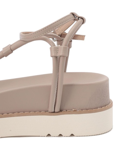 AVIREX（アヴィレックス）の「【直営店限定】パイプサンダル（サンダル・レディース・ブラック/ベージュ・24.5/23.5）」の21枚目の写真