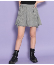 ANAP GｉRL（アナップガール）の「ハトメサスペンダー付きインパンツ付プリーツスカート（スカート・キッズ）」