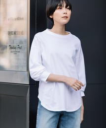 Munich | プレミアムコットンジャージー　パフスリーブトップス(Tシャツ/カットソー)