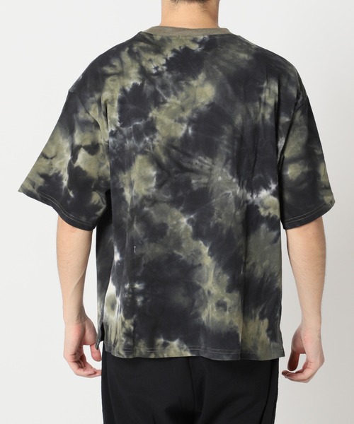 JOURNAL STANDARD（ジャーナルスタンダード）の「【WEB限定】タイダイ ビッグシルエット ポケットTシャツ（Tシャツ/カットソー・メンズ・ネイビー/ブラック/カーキ/ホワイト/サックスブルー・LARGE/X-LARGE/MEDIUM）」の8枚目の写真