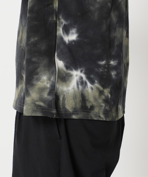 JOURNAL STANDARD（ジャーナルスタンダード）の「【WEB限定】タイダイ ビッグシルエット ポケットTシャツ（Tシャツ/カットソー・メンズ・ネイビー/ブラック/カーキ/ホワイト/サックスブルー・LARGE/X-LARGE/MEDIUM）」の13枚目の写真