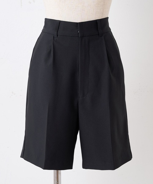 one after another NICE CLAUP(ワンアフターアナザーナイスクラップ)の「ベーシックハーフパンツ(その他パンツ・レディース・アイボリー/ブラック・FREE)」の20枚目の写真