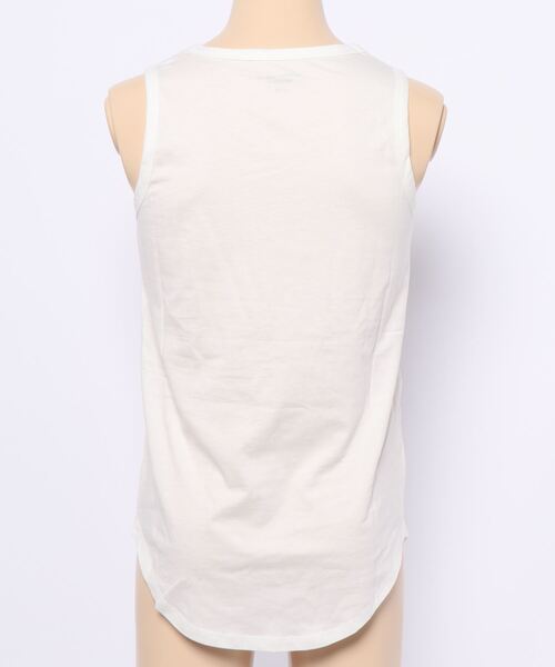 coca（coca）（コカ）の「シルキータッチレイヤードタンクトップ（タンクトップ・メンズ・ブラック/ホワイト・S/M/L/XL）」の9枚目の写真