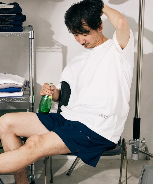 JOURNAL STANDARD relume（ジャーナルスタンダード　レリューム）の「SUPIMA SOLOTEX PLATING Tシャツ[無地T/ユニセックス対応]（Tシャツ/カットソー・メンズ・ホワイト/ブラック/ネイビー/ブラウン/キナリ・S/M/L）」の9枚目の写真