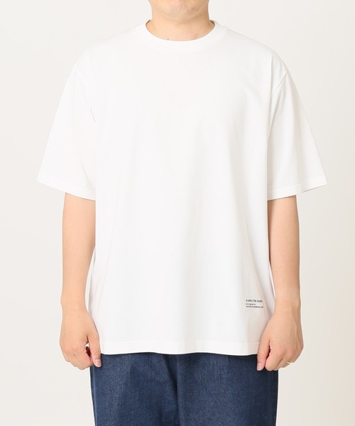 JOURNAL STANDARD relume（ジャーナルスタンダード　レリューム）の「SUPIMA SOLOTEX PLATING Tシャツ[無地T/ユニセックス対応]（Tシャツ/カットソー・メンズ・ホワイト/ブラック/ネイビー/ブラウン/キナリ・S/M/L）」の22枚目の写真