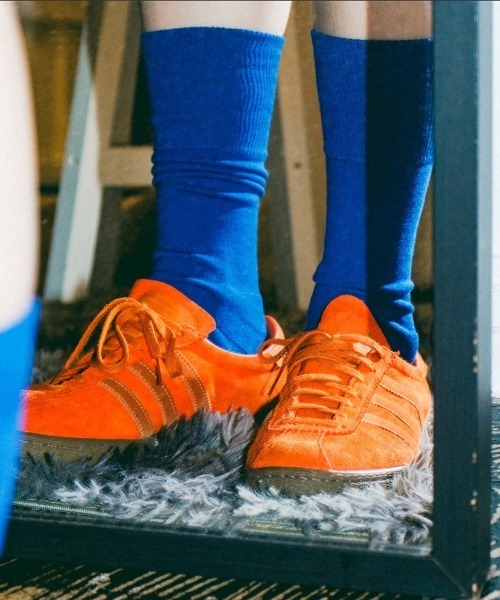 NODAL(ノーダル)の「NODAL/ノーダル NEW STANDARD SOCKSニュースタンダードソックス(ユニセックス)(ソックス/靴下・メンズ・ホワイト/カーキ/ブラック/ネイビー/イエロー/レッド/ブルー/ホワイト系その他/グリーン/パープル/ライトブルー/ピンク/ライトグリーン/ヘザーグレー/ダークグリーン系/オレンジ/レッド系/ゴールド/ロイヤルブルー/ピーコックグリーン系/ブルーグレー/ダークパープル/スモークピンク/ベージュ/コーラルピンク/コバルトブルー・FREE)」の17枚目の写真