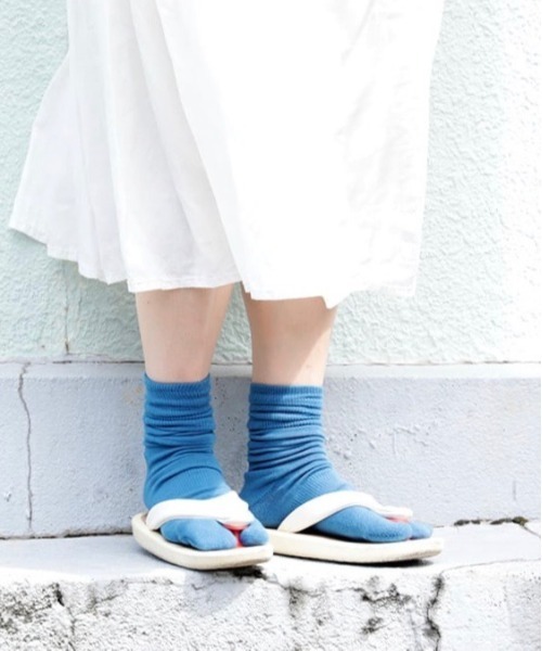 NODAL(ノーダル)の「NODAL/ノーダル NEW STANDARD SOCKSニュースタンダードソックス(ユニセックス)(ソックス/靴下・メンズ・ホワイト/カーキ/ブラック/ネイビー/イエロー/レッド/ブルー/ホワイト系その他/グリーン/パープル/ライトブルー/ピンク/ライトグリーン/ヘザーグレー/ダークグリーン系/オレンジ/レッド系/ゴールド/ロイヤルブルー/ピーコックグリーン系/ブルーグレー/ダークパープル/スモークピンク/ベージュ/コーラルピンク/コバルトブルー・FREE)」の15枚目の写真