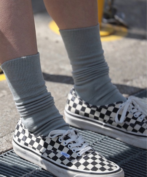 NODAL(ノーダル)の「NODAL/ノーダル NEW STANDARD SOCKSニュースタンダードソックス(ユニセックス)(ソックス/靴下・メンズ・ホワイト/カーキ/ブラック/ネイビー/イエロー/レッド/ブルー/ホワイト系その他/グリーン/パープル/ライトブルー/ピンク/ライトグリーン/ヘザーグレー/ダークグリーン系/オレンジ/レッド系/ゴールド/ロイヤルブルー/ピーコックグリーン系/ブルーグレー/ダークパープル/スモークピンク/ベージュ/コーラルピンク/コバルトブルー・FREE)」の9枚目の写真