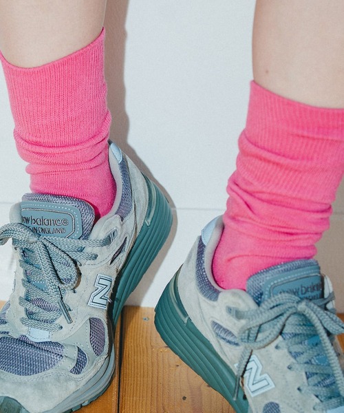 NODAL(ノーダル)の「NODAL/ノーダル NEW STANDARD SOCKSニュースタンダードソックス(ユニセックス)(ソックス/靴下・メンズ・ホワイト/カーキ/ブラック/ネイビー/イエロー/レッド/ブルー/ホワイト系その他/グリーン/パープル/ライトブルー/ピンク/ライトグリーン/ヘザーグレー/ダークグリーン系/オレンジ/レッド系/ゴールド/ロイヤルブルー/ピーコックグリーン系/ブルーグレー/ダークパープル/スモークピンク/ベージュ/コーラルピンク/コバルトブルー・FREE)」の22枚目の写真