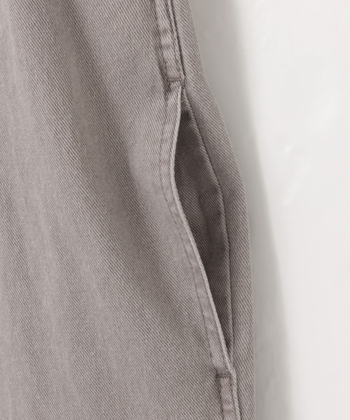 andme（アンドミー）の「コットンツイルフロントジップサロペット（サロペット/オーバーオール・レディース・ブラック/オフホワイト/グレー/カーキ/ケミカルウォッシュ/スミクロ/サックスブルー・M/L）」の10枚目の写真