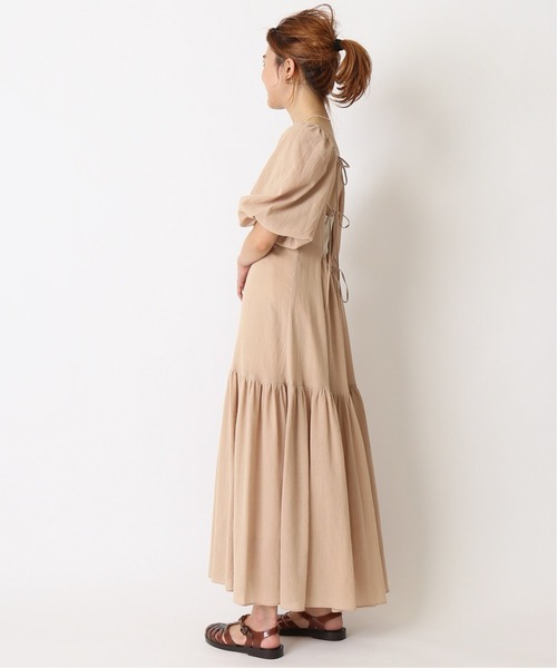 U by SPICK&SPAN（ユーバイスピックアンドスパン）の「≪追加≫バックシャンワンピース2◆（ワンピース・レディース・ブラック/ベージュ・38/36）」の21枚目の写真