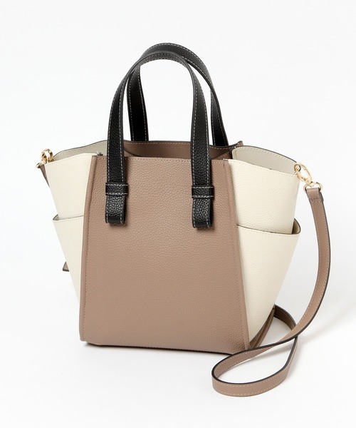 LEPSIM（レプシィム）の「【驚くほど、かるーーーい】レプカル2WAY BAG　956452（ショルダーバッグ・レディース・ブラウン系その他/ブラック/テラコッタ/アイボリー/グレー・ONE SIZE）」の9枚目の写真