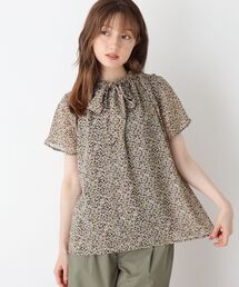 DRESKIP | 2WAY花柄リボンブラウス(シャツ/ブラウス)