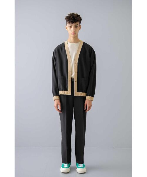 MONKEY TIME(モンキータイム)の「<monkey time> renu TRO V-NECK CARDIGAN/カーディガン(カーディガン/ボレロ・メンズ・ブラック/ケリー・S/M/L)」の7枚目の写真