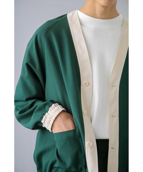 MONKEY TIME(モンキータイム)の「<monkey time> renu TRO V-NECK CARDIGAN/カーディガン(カーディガン/ボレロ・メンズ・ブラック/ケリー・S/M/L)」の13枚目の写真