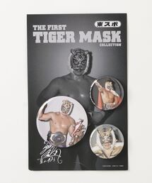 TOKYO CULTUART by BEAMS（トウキョウカルチャートバイビームス）の「THE FIRST TIGER MASK / 初代タイガーマスク 56㎜＆37㎜ 缶バッジセット（バッジ）」