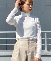 CIAOPANIC | リブタートルネックカットソー(Tシャツ/カットソー)