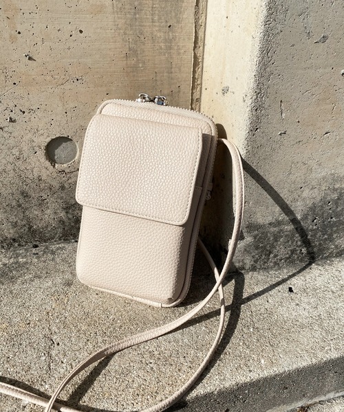 DouDou(ドゥドゥ)の「機能ミニポシェット(ショルダーバッグ・レディース・ブラック/ブラウン/ライトベージュ・FREE)」の3枚目の写真