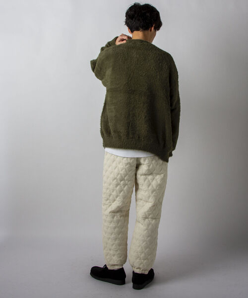 GLOSTER（グロスター）の「【初回分即完売につき再販決定！】【GLOSTER/グロスター】モヘヤライクカーディガン（カーディガン/ボレロ・メンズ・ブラック/ベージュ/レッド/イエロー/グリーン・FREE）」の20枚目の写真