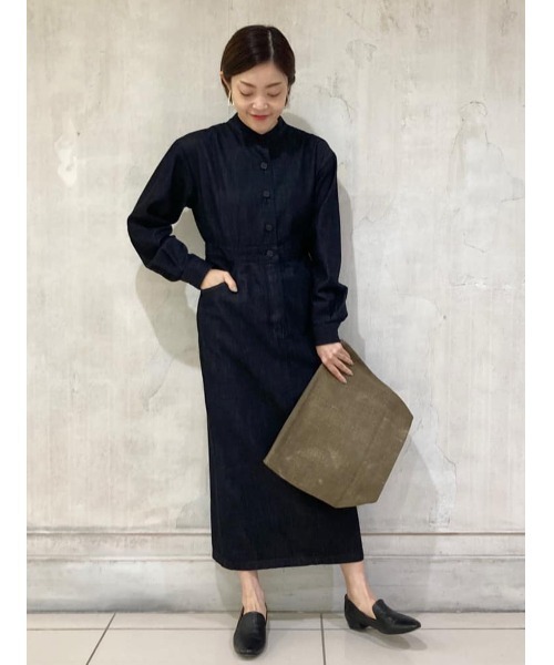 BEARDSLEY ビアズリー 袖 ぷっくり デニム ワンピース BEARDSLEY（ビアズリー）の「デニムワンピース（ワンピース）」 - WEAR