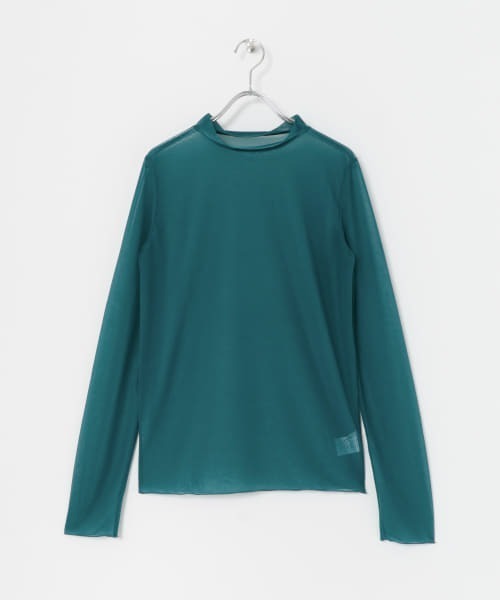 WANDERUNG（ワンデルング）の「WANDERUNG　Sheer Tops（Tシャツ/カットソー・レディース・ブラック/ピンク/アイボリー/ブルー系その他/パープル系その他・FREE）」の8枚目の写真