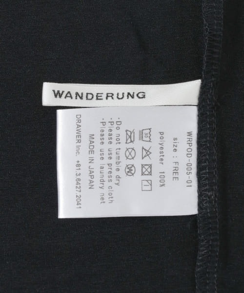 WANDERUNG（ワンデルング）の「WANDERUNG　Sheer Tops（Tシャツ/カットソー・レディース・ブラック/ピンク/アイボリー/ブルー系その他/パープル系その他・FREE）」の21枚目の写真