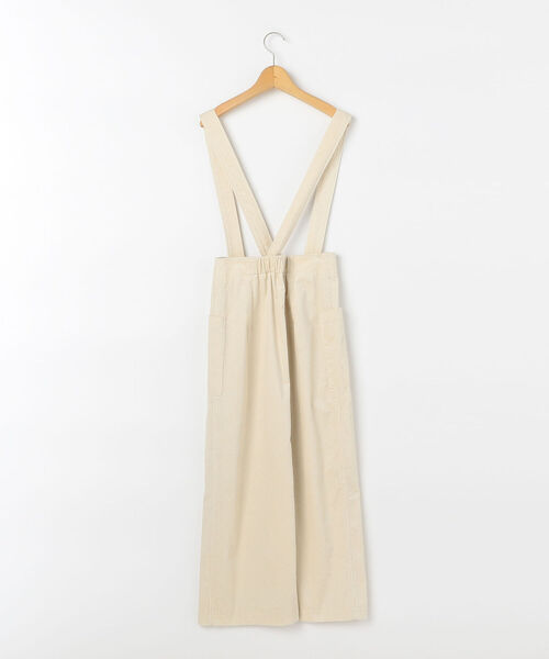 NOLLEY’S（ノーリーズ）の「オーガニックコーデュロイウォッシャブルロングスカート（スカート・レディース・アイボリー/キャメル・1/2）」の5枚目の写真