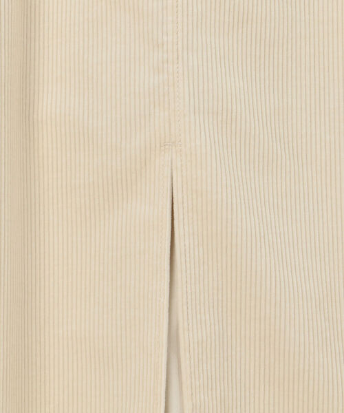 NOLLEY’S（ノーリーズ）の「オーガニックコーデュロイウォッシャブルロングスカート（スカート・レディース・アイボリー/キャメル・1/2）」の12枚目の写真