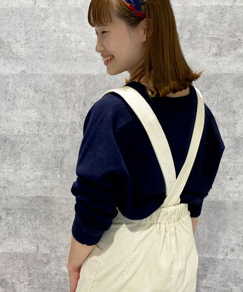 NOLLEY’S（ノーリーズ）の「オーガニックコーデュロイウォッシャブルロングスカート（スカート・レディース・アイボリー/キャメル・1/2）」の13枚目の写真