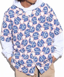 HUF（ハフ）の「HUF/ハフ HUF×PBR RAYON S/S WOVEN SHIRT シャツ（シャツ/ブラウス・メンズ）」
