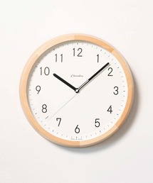 HIGHTIDE（ハイタイド）の「CHAMBRE BRUNCH CLOCK NATURAL MILK シャンブル ブランチ クロック ナチュラル ミルク 電波掛け時計（掛け時計・キッズ）」